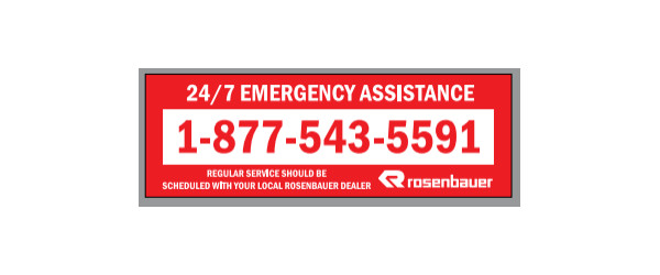 rosenbauer Emergency Assistance phone number